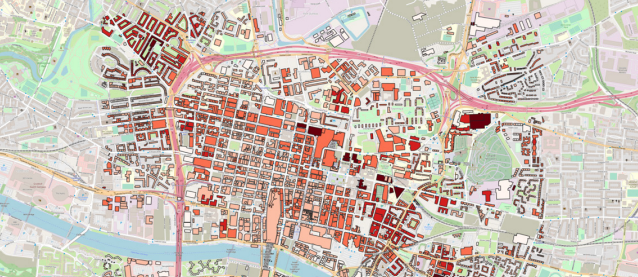 IQGeo-Comsof-Heat-Glasgow-Stadt-Wärmenetz-Wärmebedarfsdichte