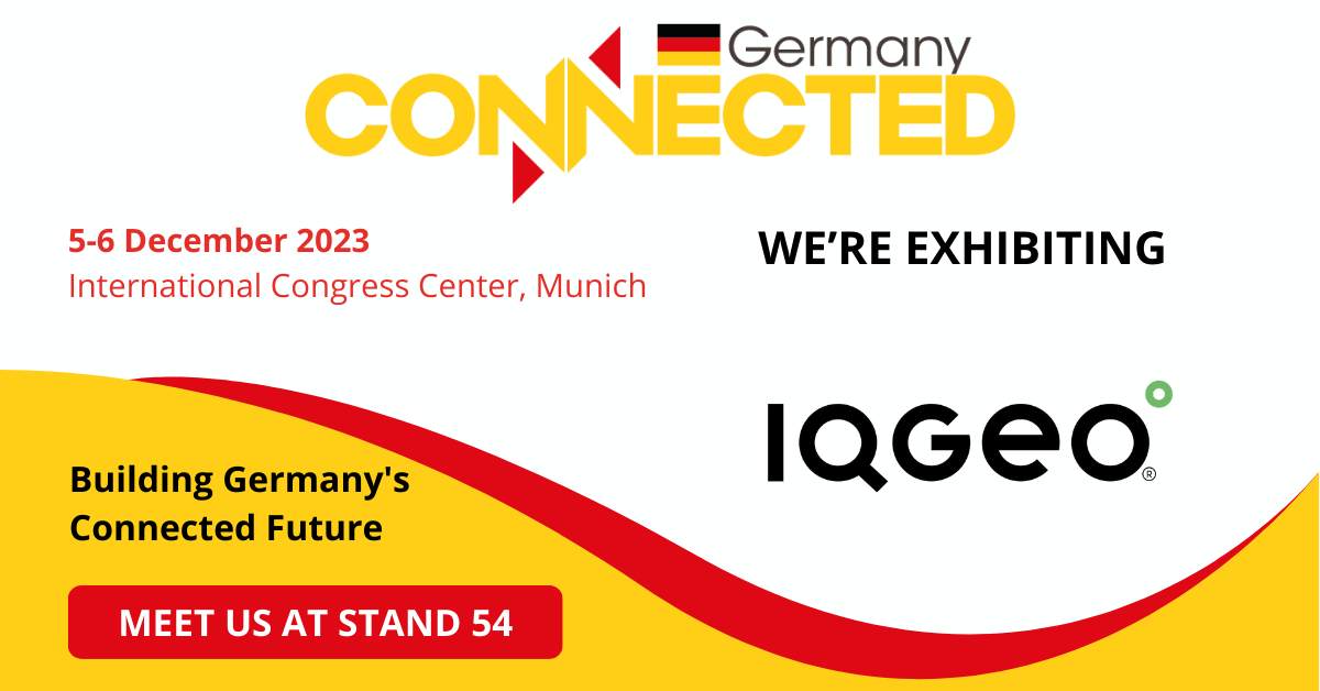 IQGeo auf der Connected Germany 2023