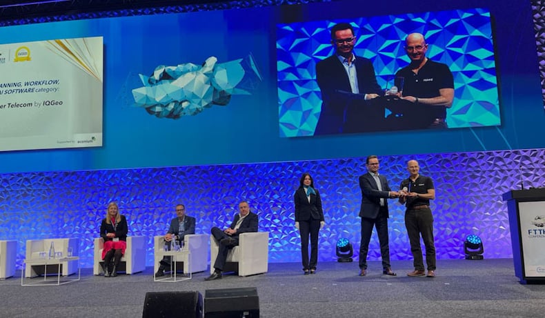 IQGeo Network Manager Telecom Software gewinnt FTTH-Innovationspreis_web