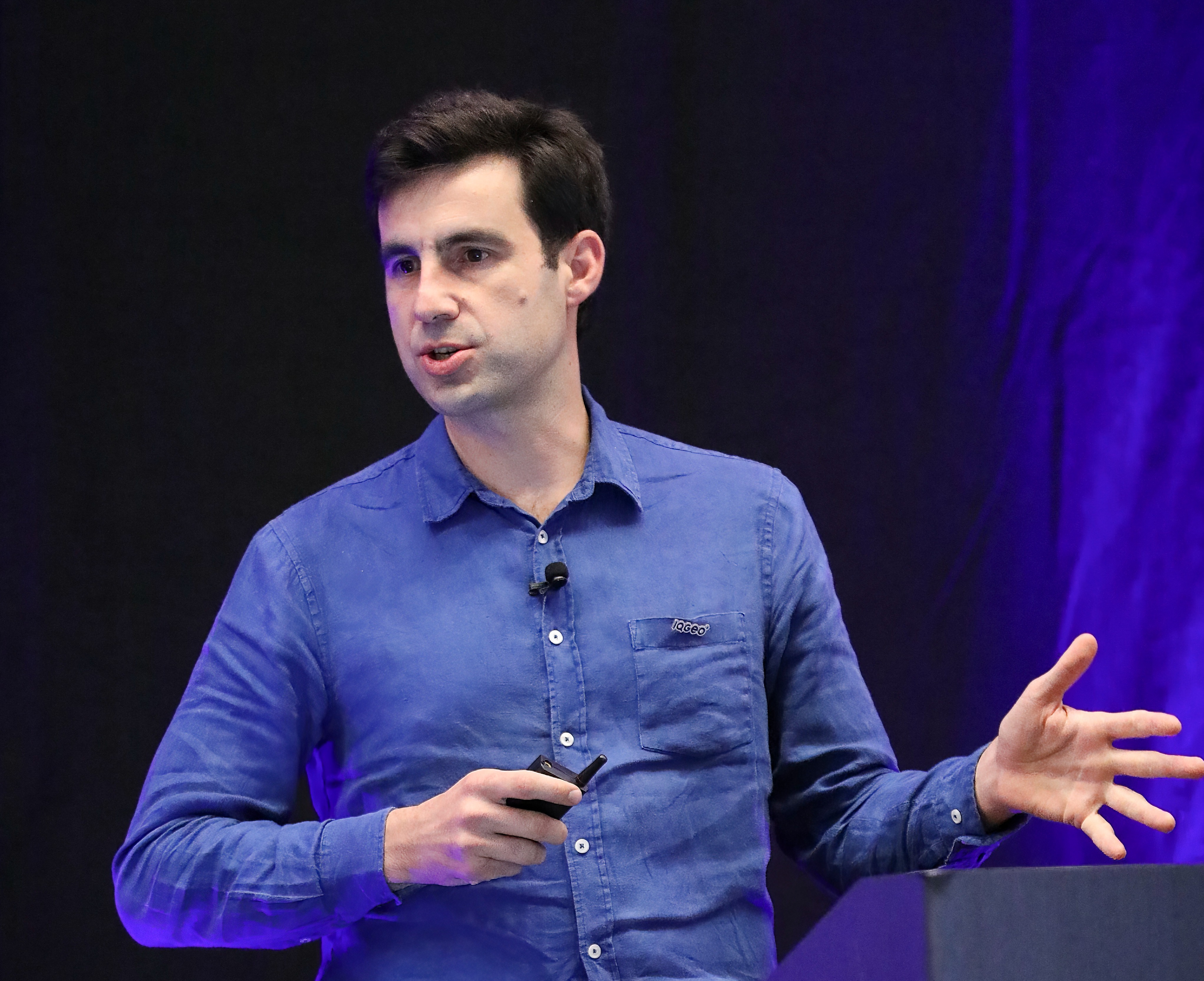 Augustin Marty spricht