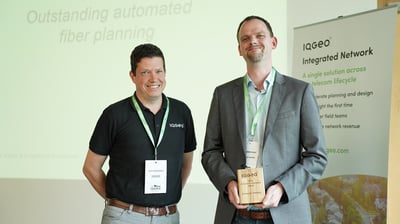 IQGeo und Deutsche Telekom Kunden-Innovationspreis
