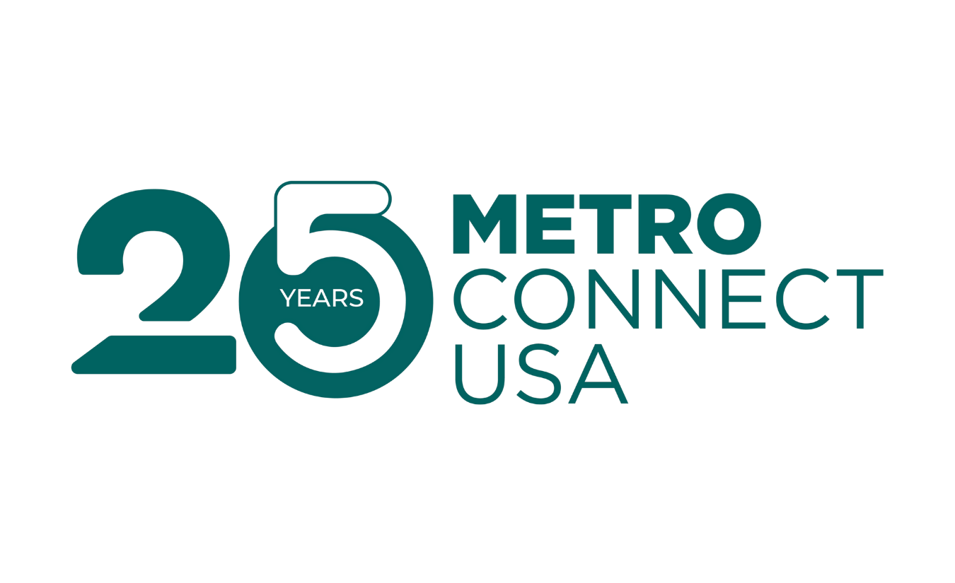 Metro Connect-Logo seit 25 Jahren