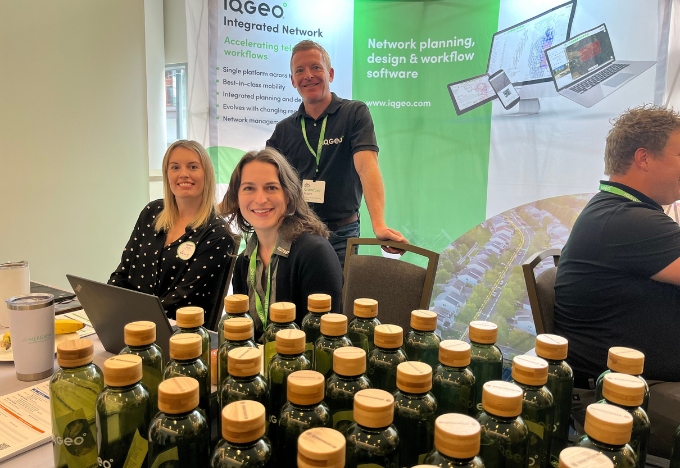 Das IQGeo-Marketingteam auf dem Americas Meetup 2024