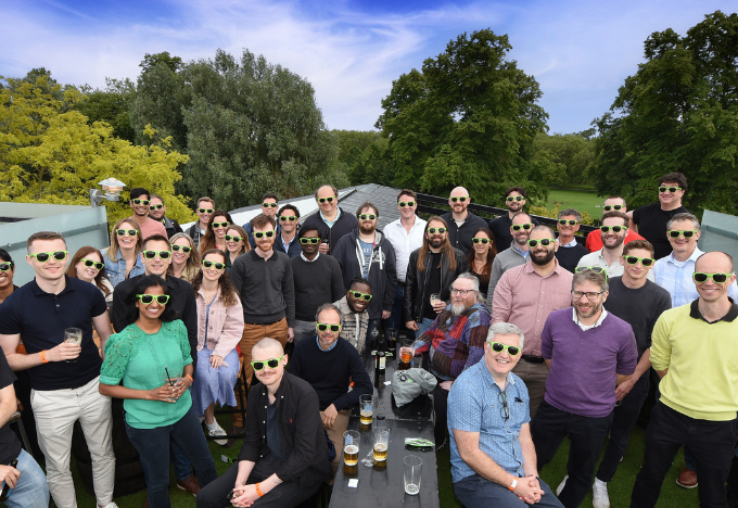 Sommerfest des IQGeo-Teams in Cambridge
