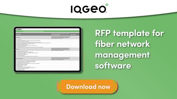 Glasfasernetzverwaltungssoftware RFP-Vorlage