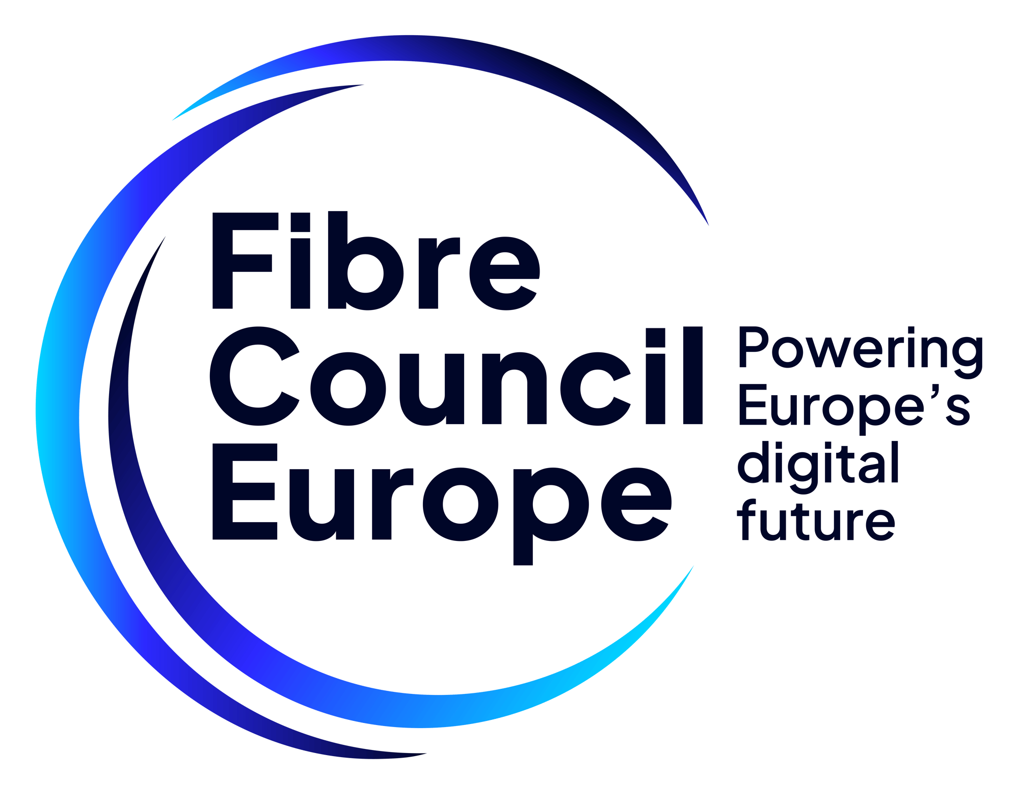 Logo des Fibre Council Europe auf weißem Hintergrund