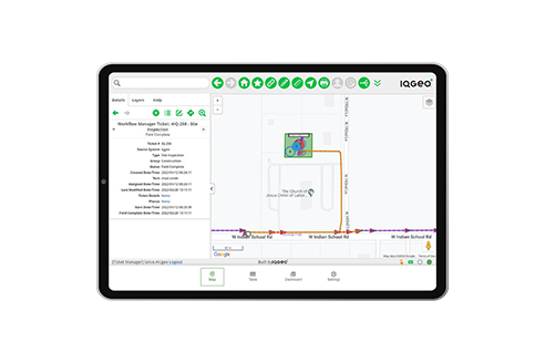 IQGeo Software zur Automatisierung von Geodatenaufgaben