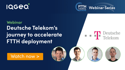 Webinar von IQGeo und Deutsche Telecom