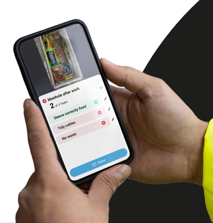 IQGeo-NetLux-AI-Produkt im Einsatz
