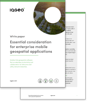 Mobile Geodatenanwendungen im Unternehmen - Whitepaper