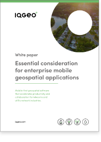 Mobile Geodatenanwendungen im Unternehmen - Whitepaper