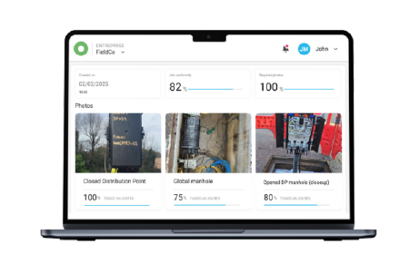 IQGeo Deepomatic Objektiv visuell