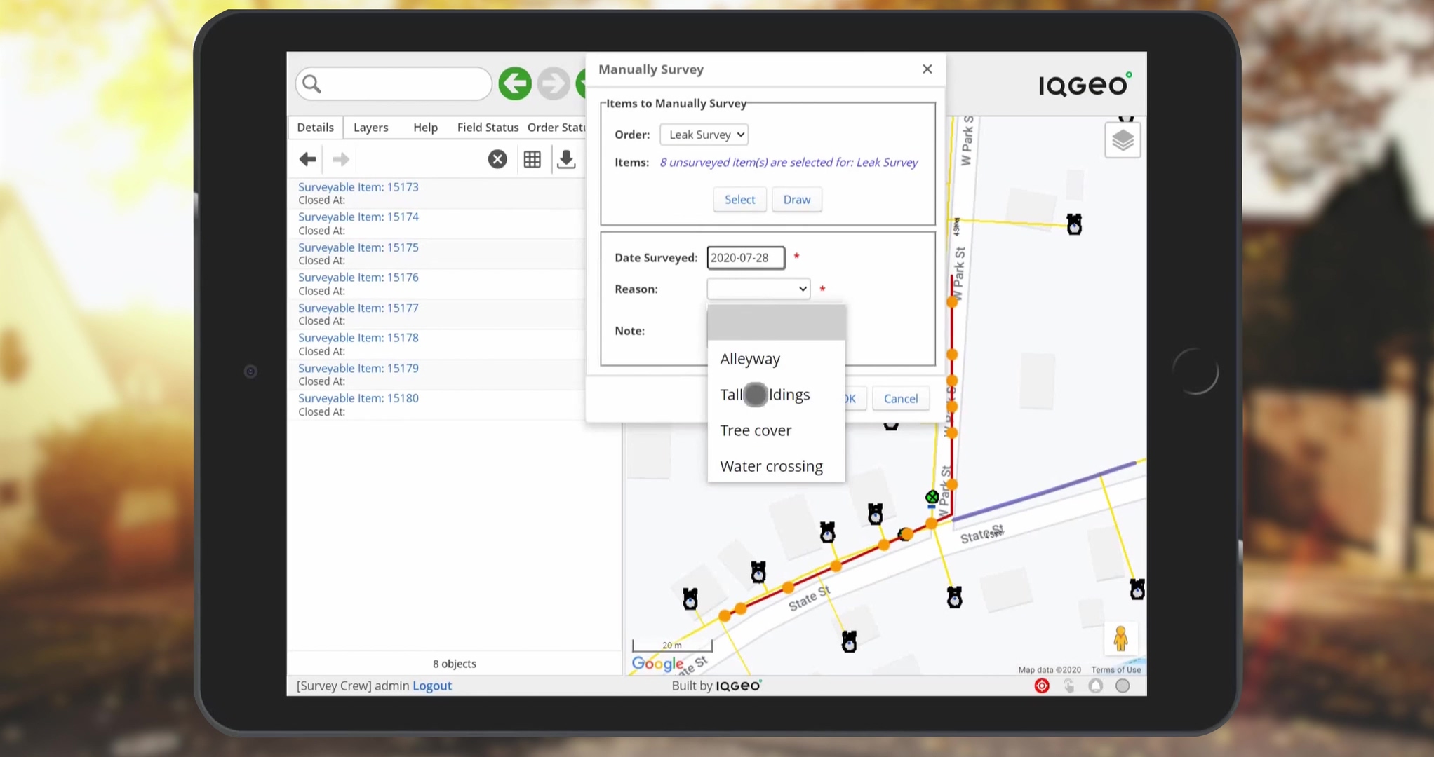 IQGeo Inspection and Survey Demo-Video